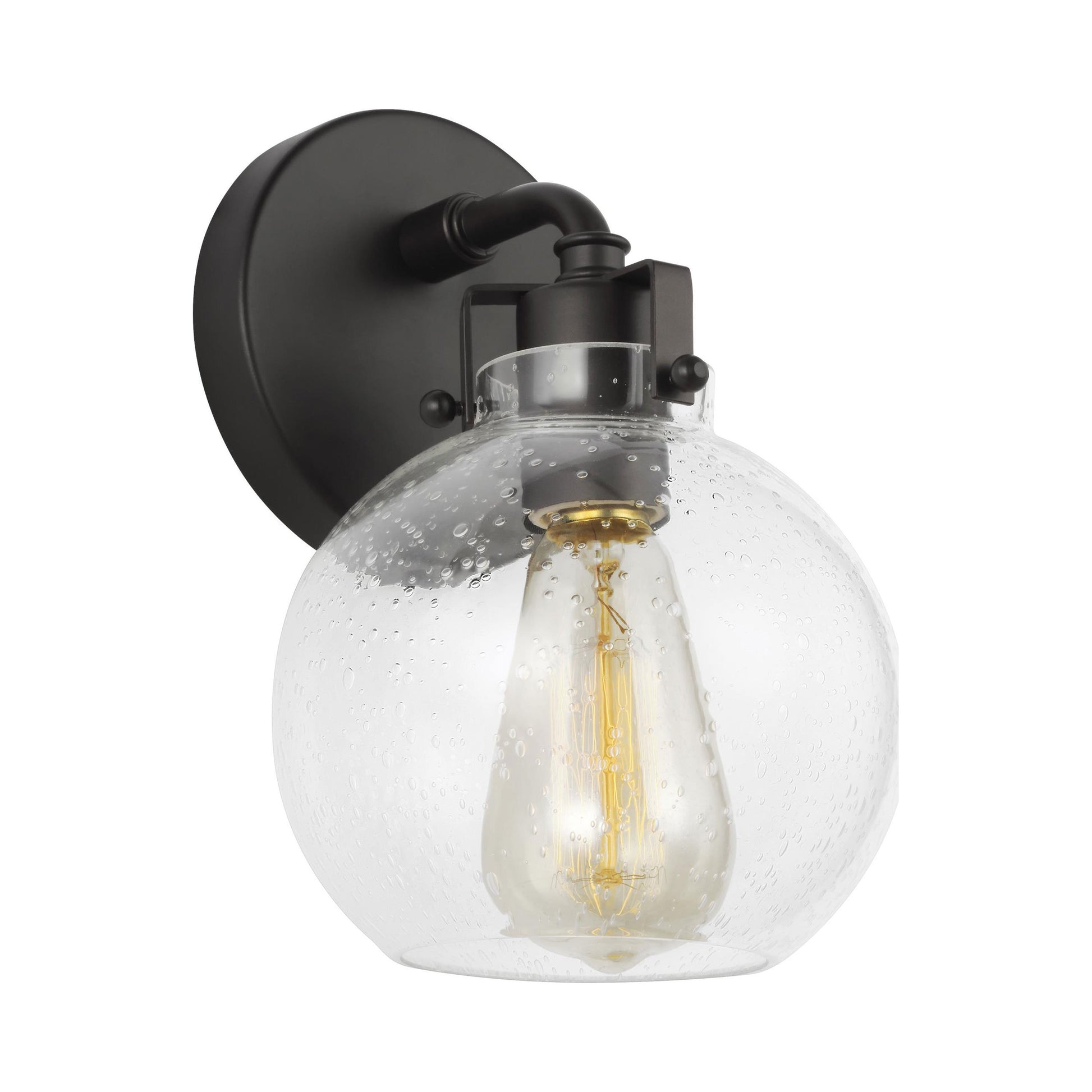 Clara Bath Wall Light in Oil Rubbed Bronze.