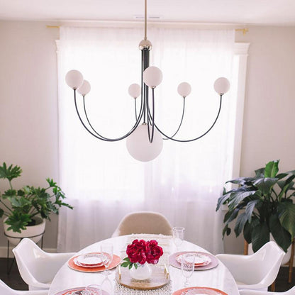 Coco Chandelier in dining room.