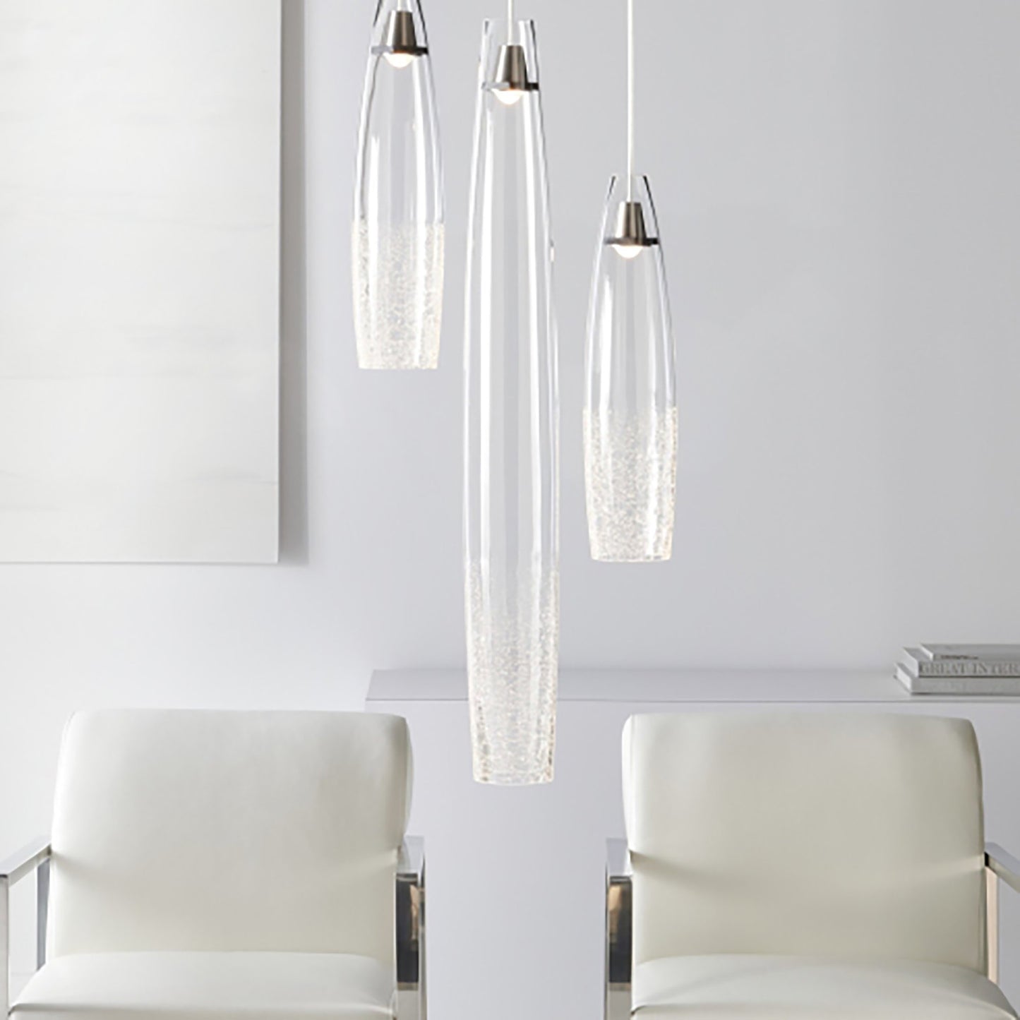 Coda LED Pendant Light in office.