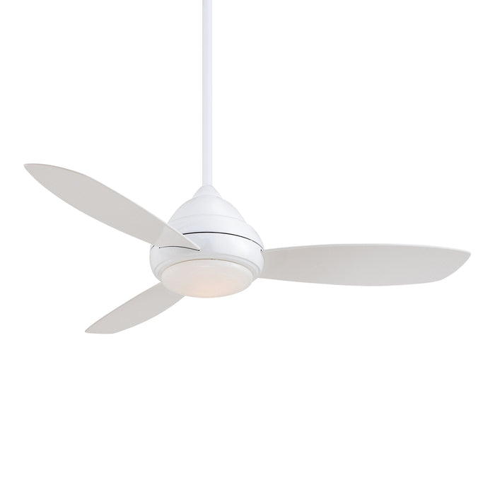 Concept I LED Ceiling Fan in White (Large).