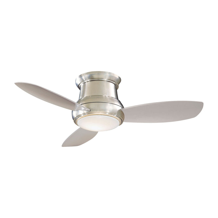 Concept II LED Ceiling Fan in Brushed Nickel (Small).