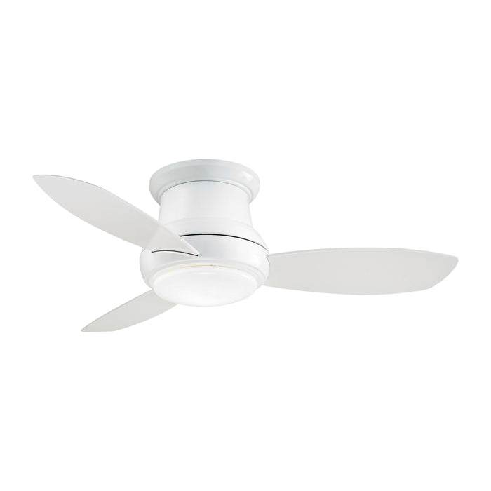 Concept II LED Ceiling Fan in White (Small).
