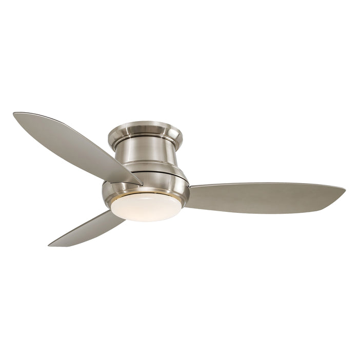 Concept II LED Ceiling Fan in Brushed Nickel (Large).