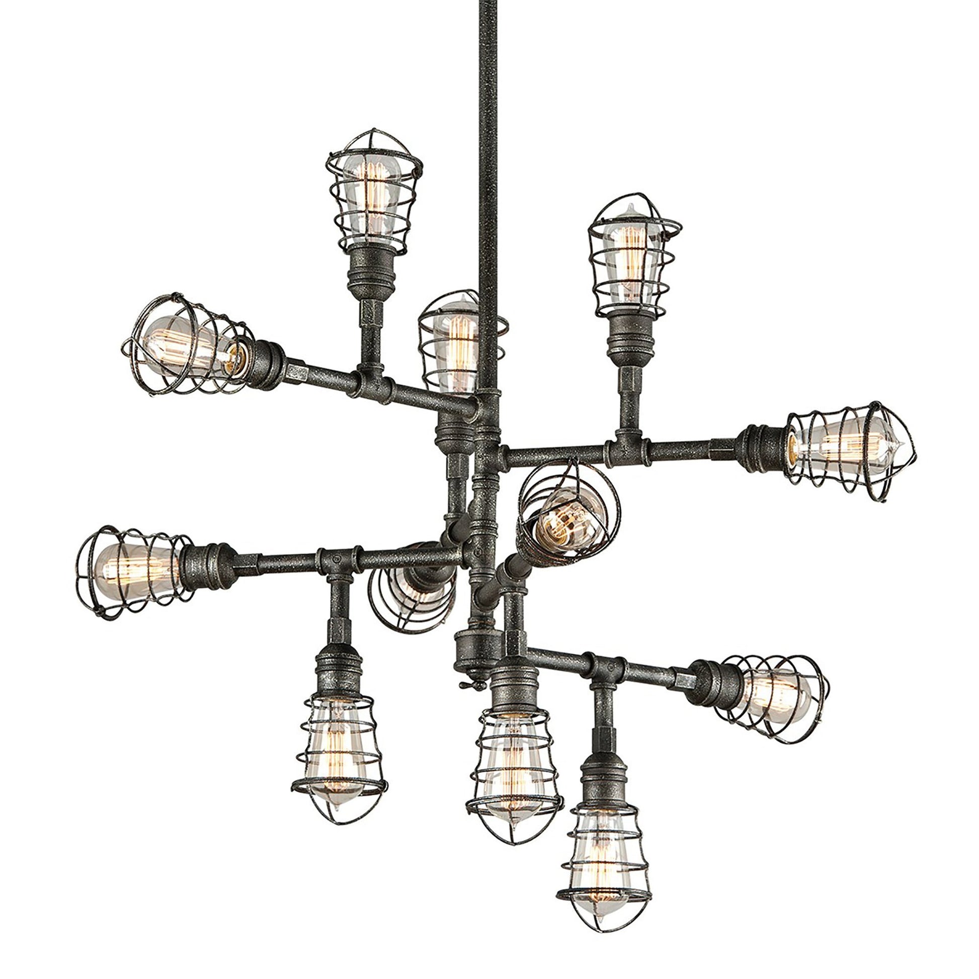 Conduit Chandelier (12-Light).