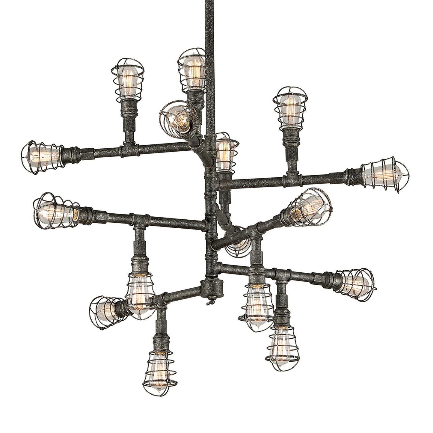 Conduit Chandelier (16-Light).