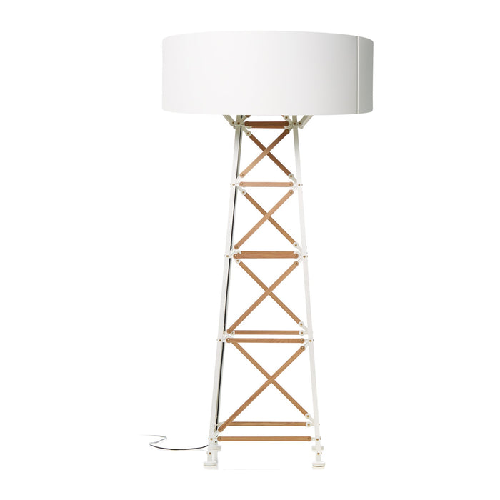 Construction Floor Lamp in Large/White.