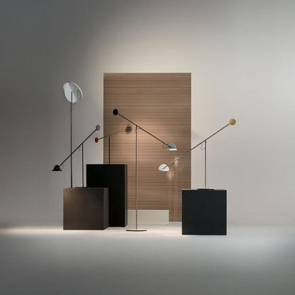 Copernica P LED Floor Lamp in exhibition.