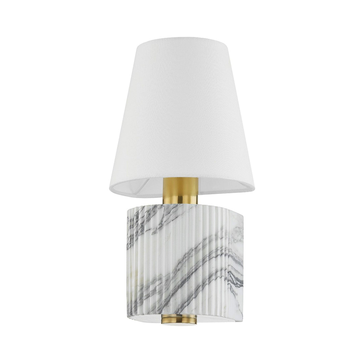 Aden Wall Light in White.