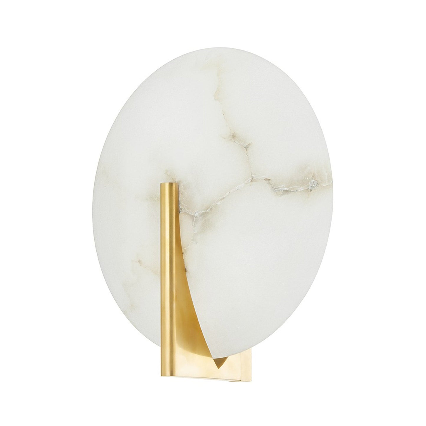 Asteria LED Wall Light in Vintage Brass (1-Light).