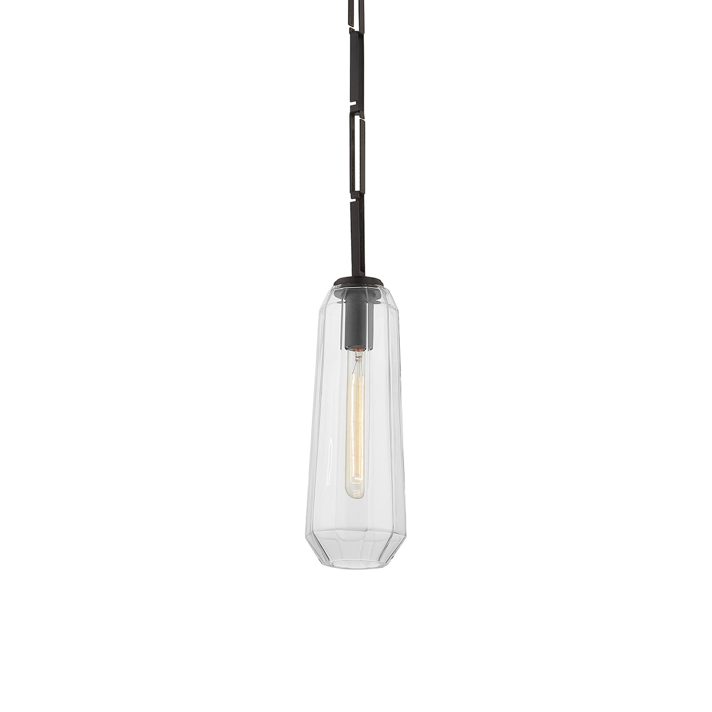 Copenhagen Pendant Light in Black Brass.