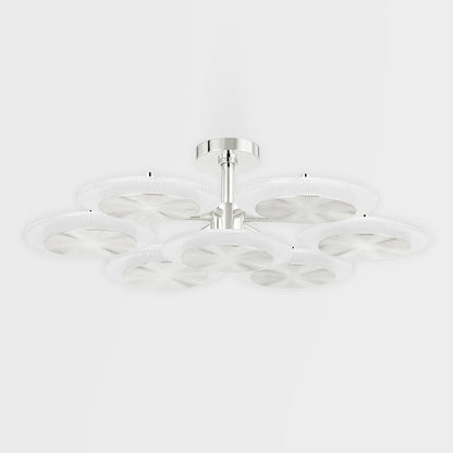 Topaz LED Chandelier in Detail.