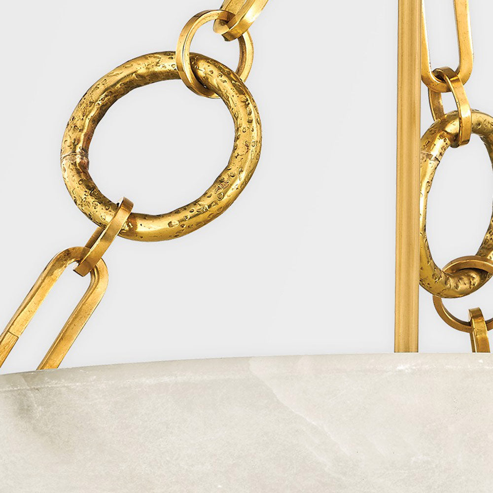 Yadira Semi Flush Mount Ceiling Light in Detail.