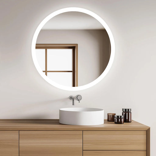 Grandeur LED Lighted Mirror in bathroom.