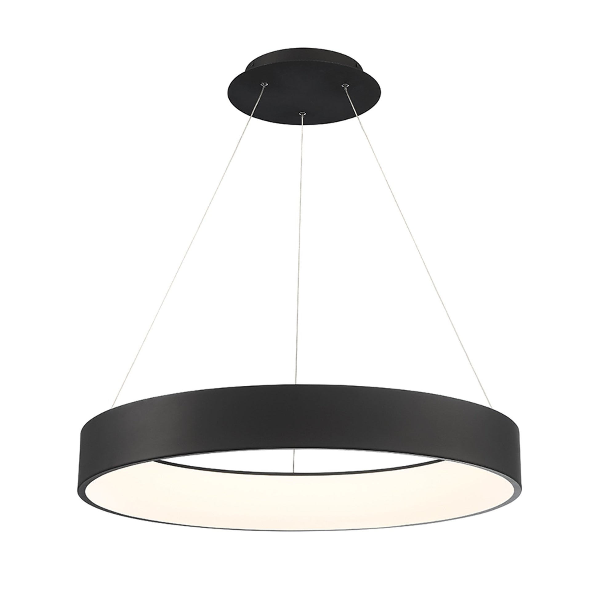 Corso LED Pendant Light in Black (Small).