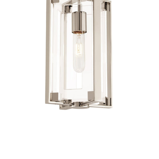 Crystal Clear Mini Pendant Light in Detail.