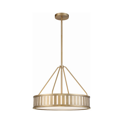 Kendall Pendant Light in Vibrant Gold (4-Light).