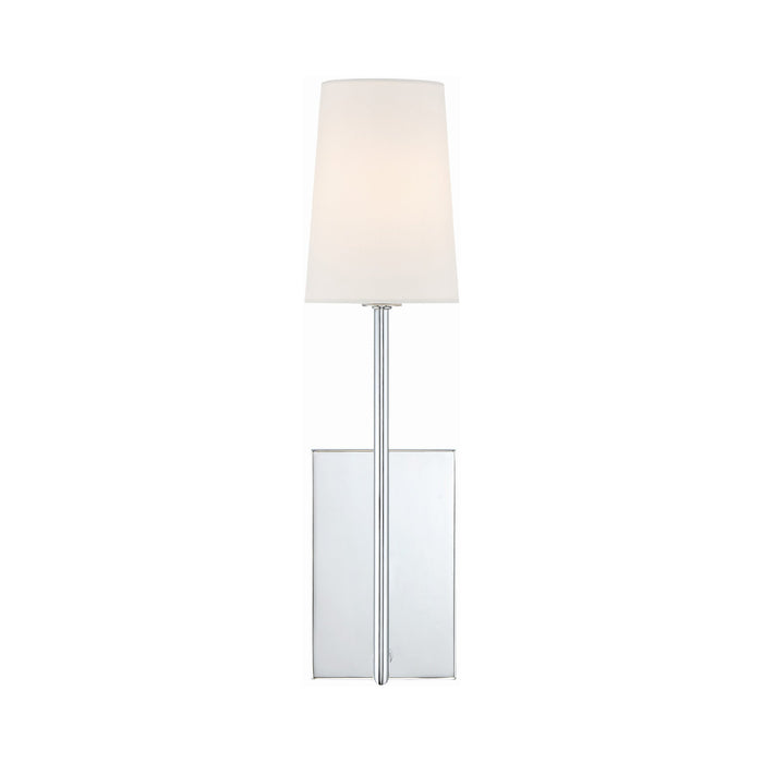 Lena Wall Light in Polished Chrome (4.5-Inch).