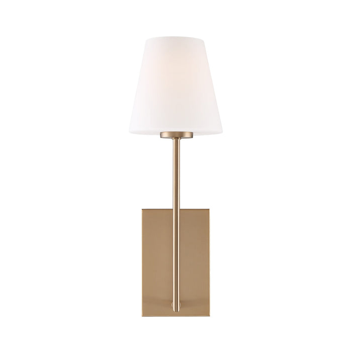 Lena Wall Light in Vibrant Gold (6-Inch).