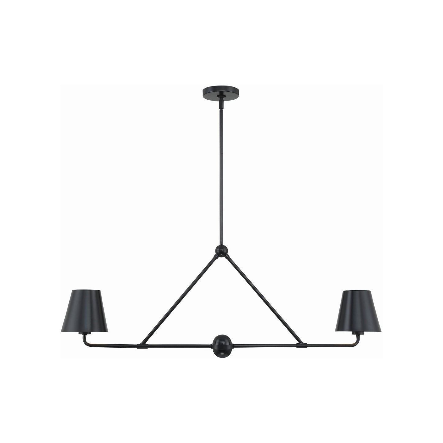 Xavier Linear Pendant Light in Detail.