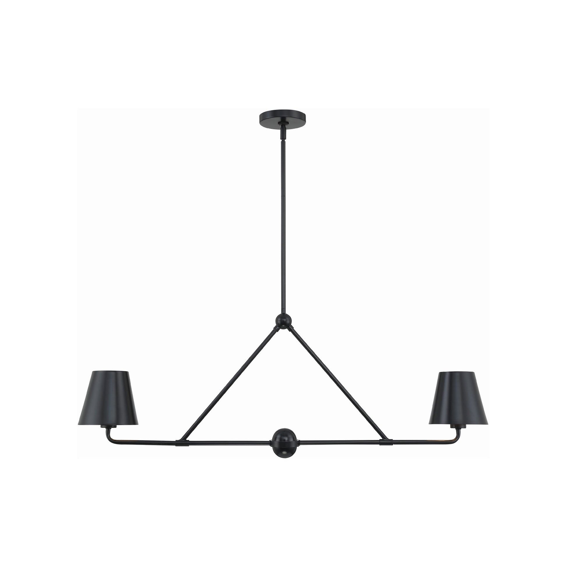 Xavier Linear Pendant Light in Detail.