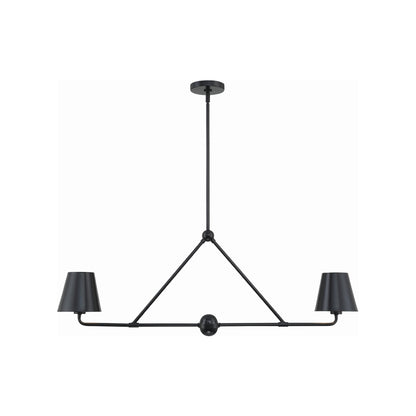 Xavier Linear Pendant Light in Detail.