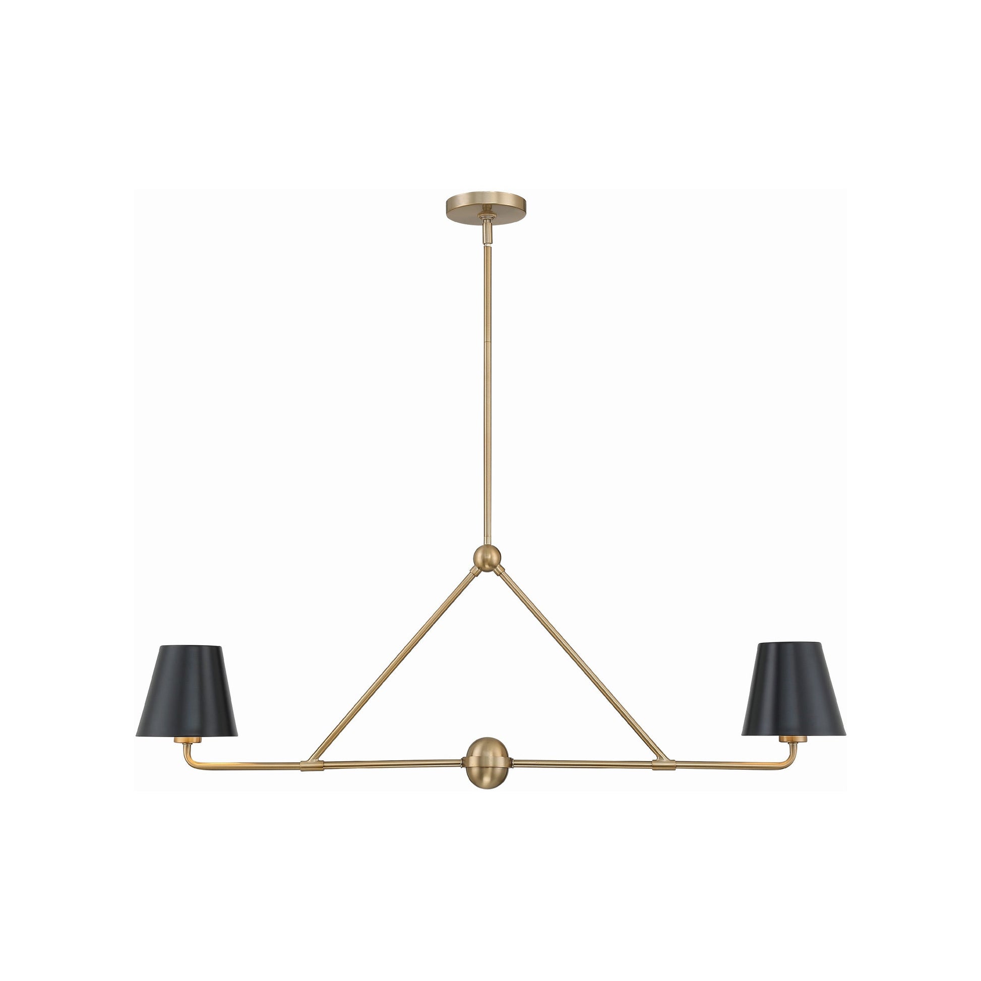 Xavier Linear Pendant Light in Detail.