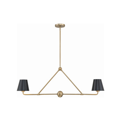 Xavier Linear Pendant Light in Detail.