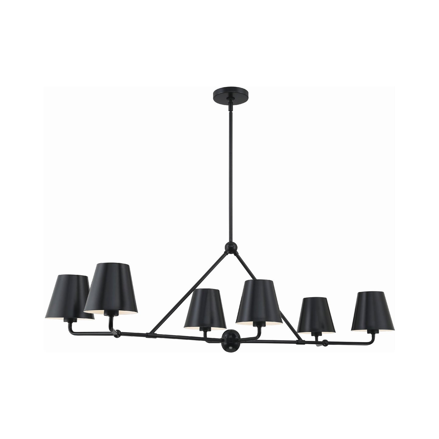 Xavier Linear Pendant Light in Detail.