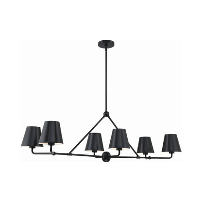 Xavier Linear Pendant Light in Detail.