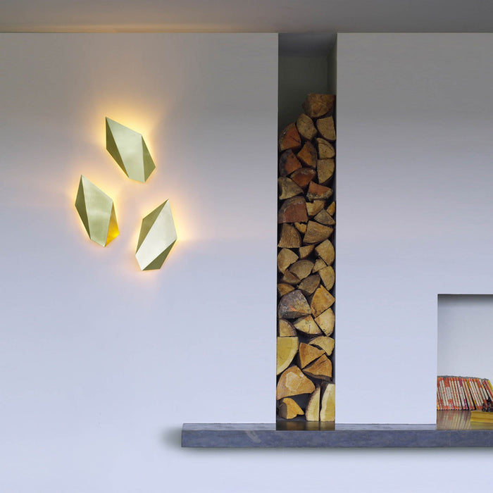 Abstract Wall Light in living room.