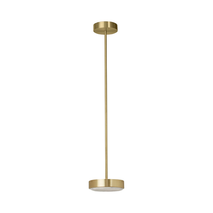 Anvers LED Pendant Light in Satin Brass (Small).