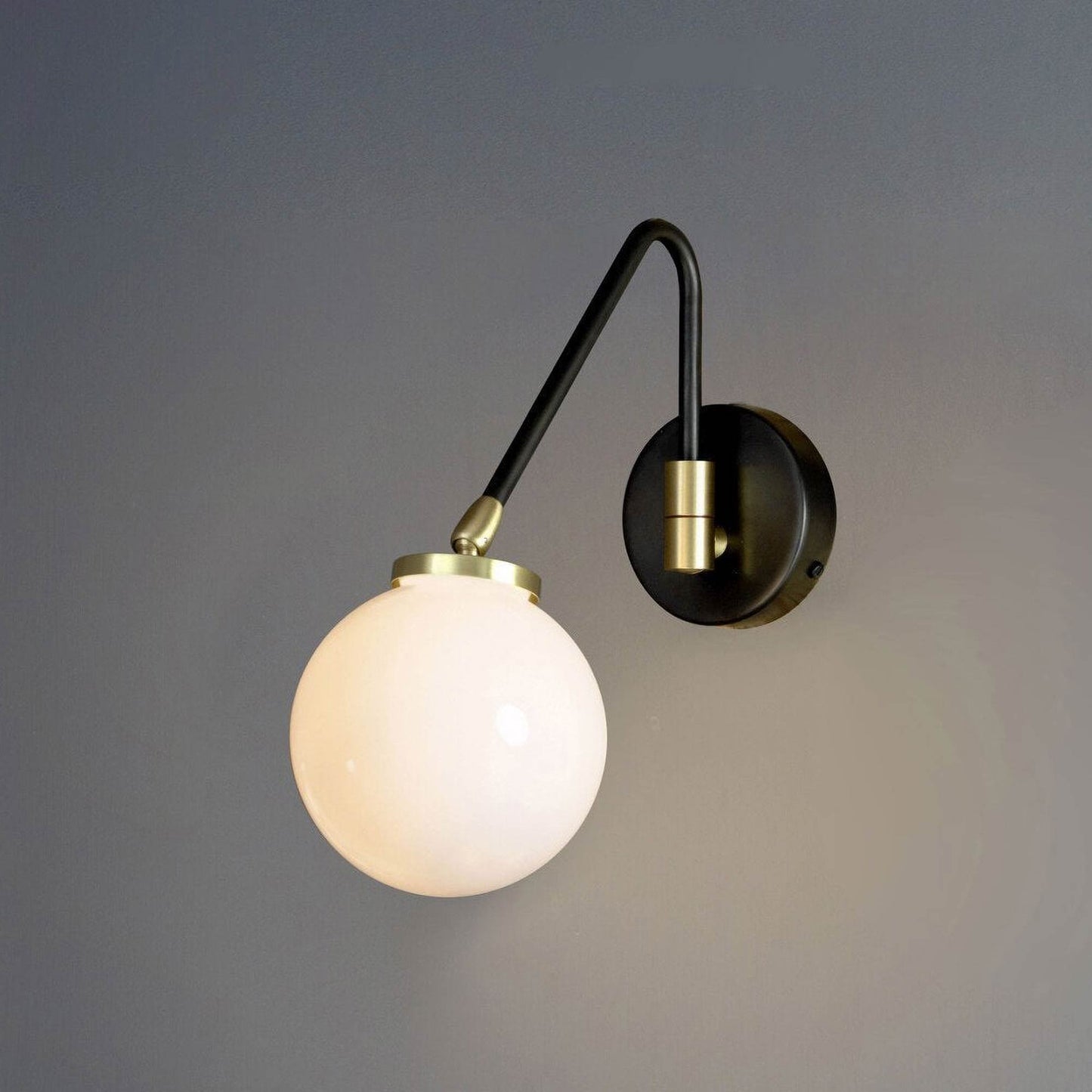 Array Opal Wall Light in Detail.