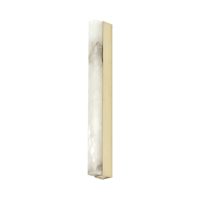 Artes LED Wall Light in Satin Brass (24-Inch).