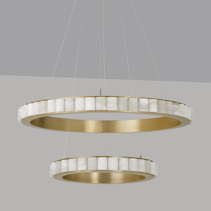 Avalon Halo LED Chandelier in Detail.