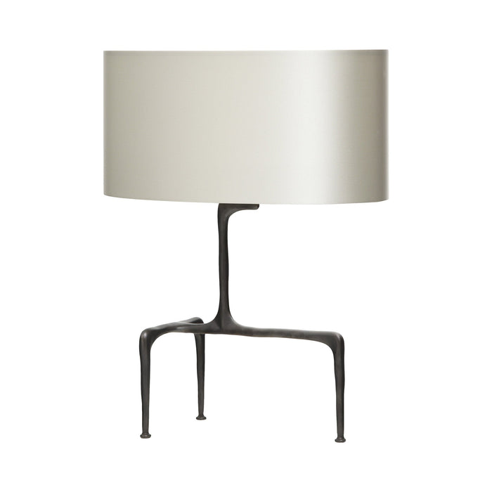 Braque Table Lamp in Bronze/Dove Grey.