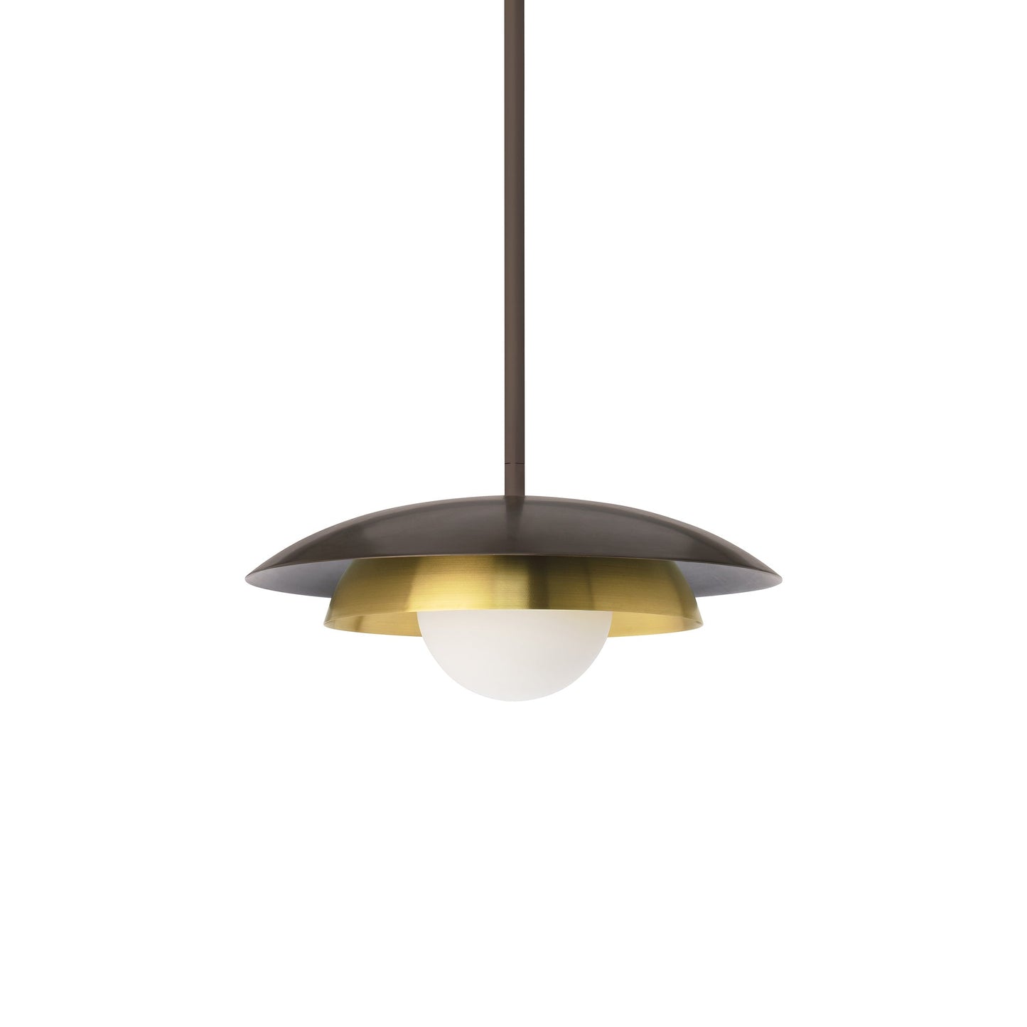 Carapace Pendant Light in Drop Rod.