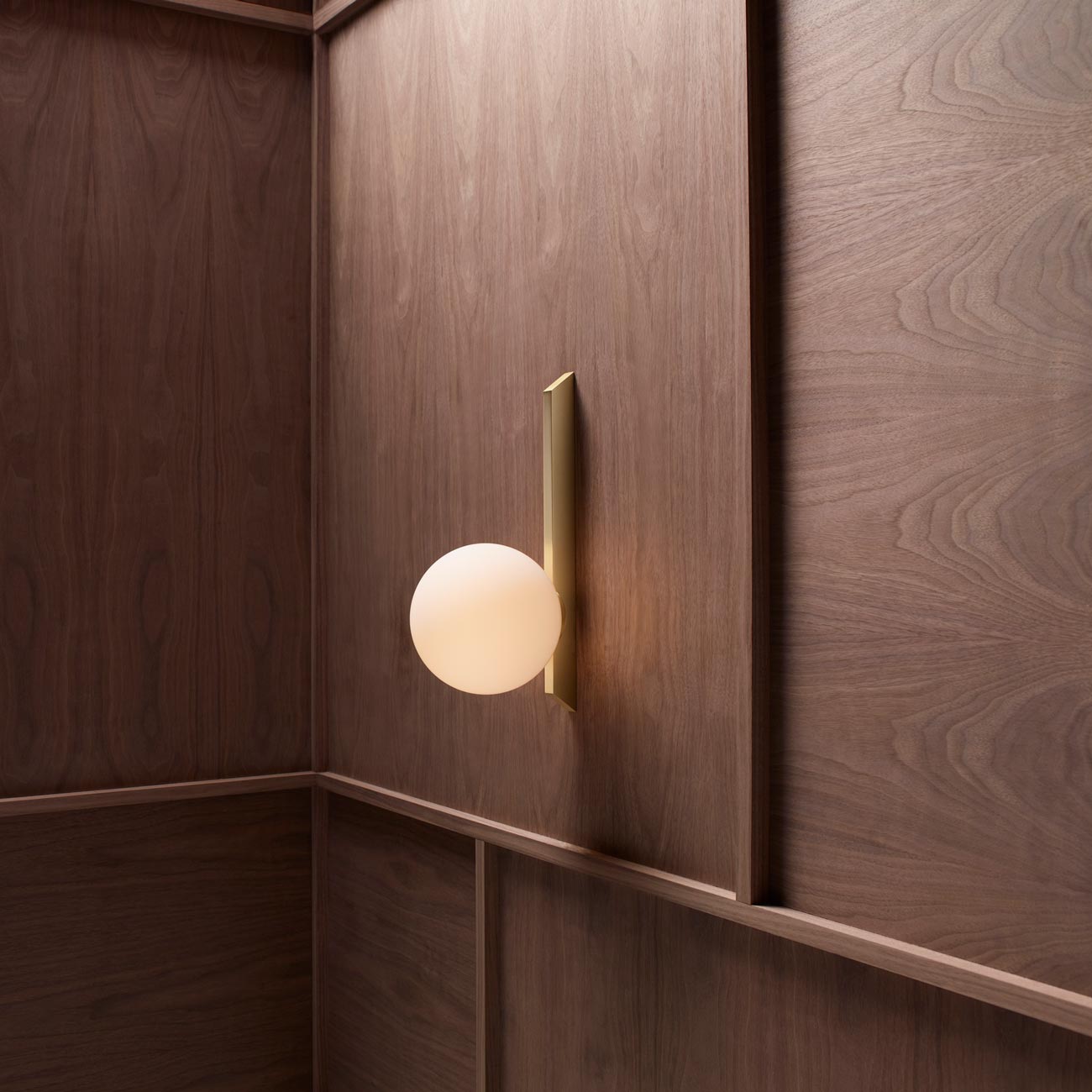 Gaia LED Wall Light in Detail.