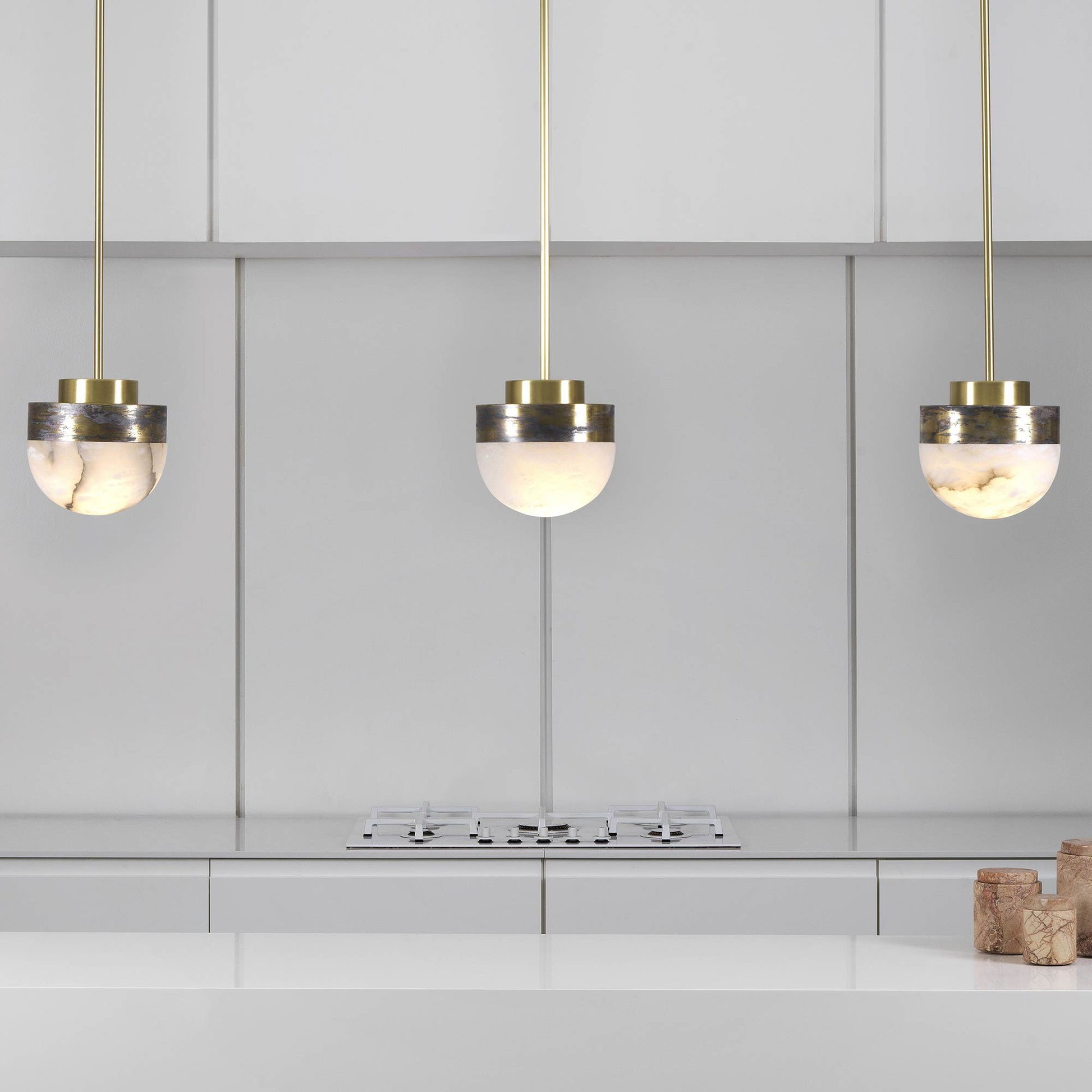 Lucid LED Pendant Light in kitchen.