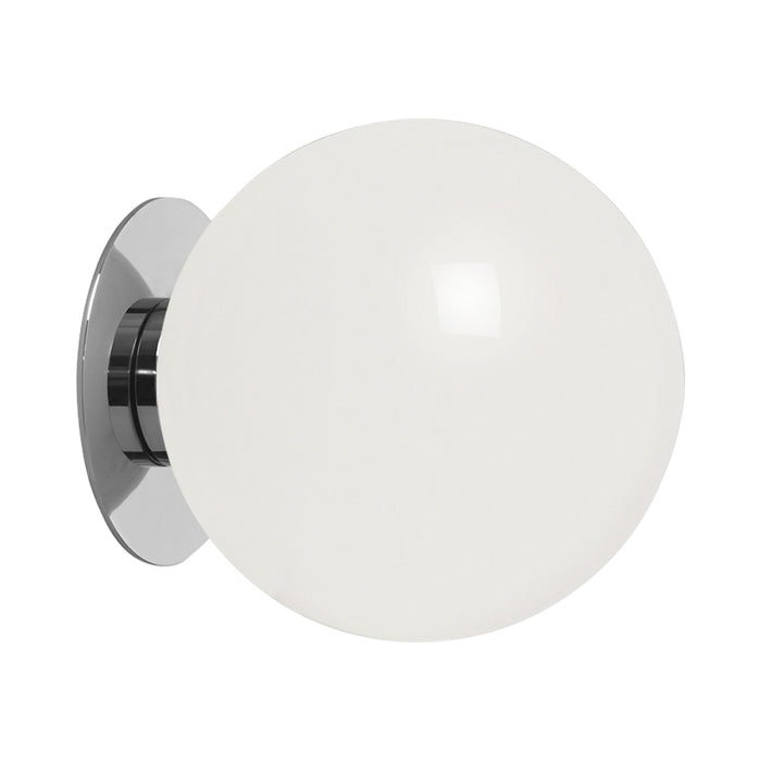 Mezzo Ceiling/Wall Light in Polished Nickel (Large).