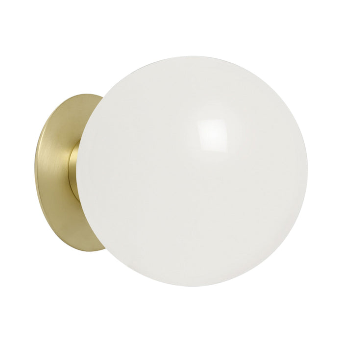 Mezzo Ceiling/Wall Light in Satin Brass (Large).