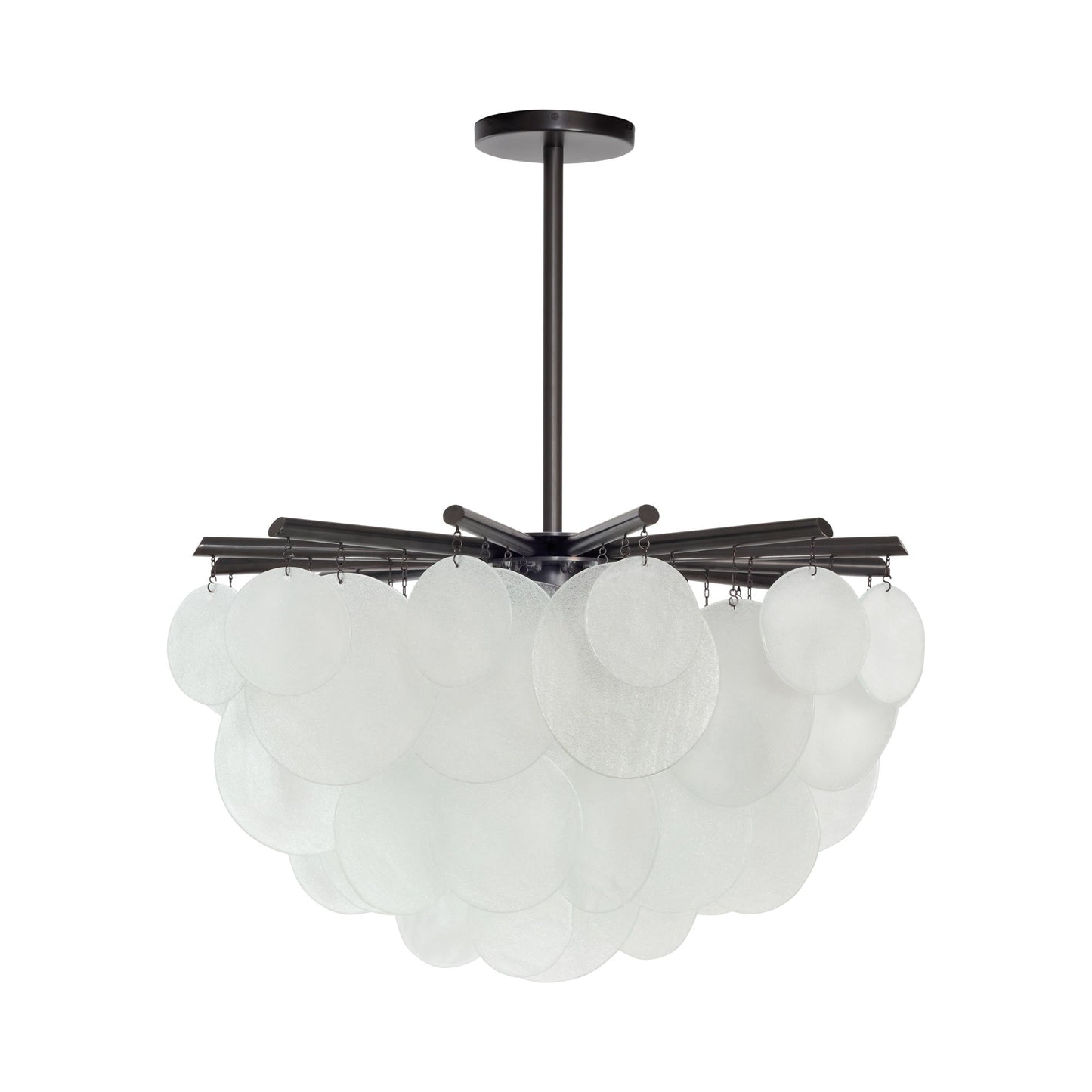 Nimbus Round Pendant Light in Bronze (Medium).