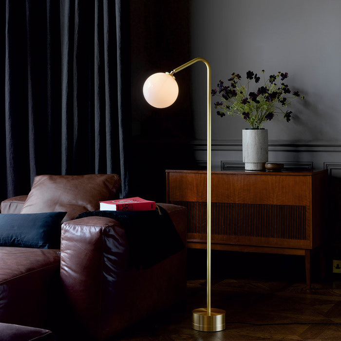 Oscar Floor Lamp in living room.