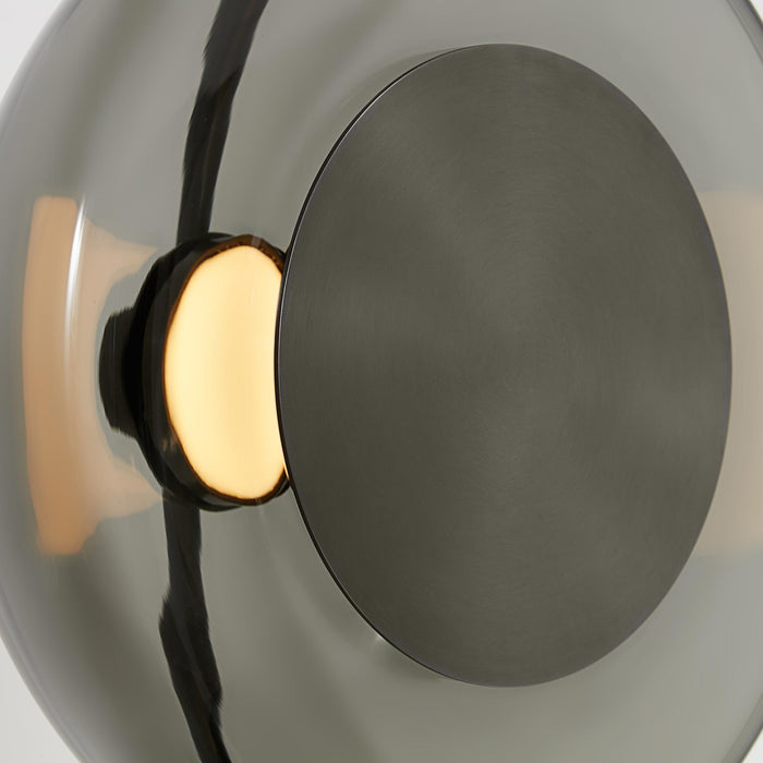 Pendulum LED Floor Lamp in Detail.
