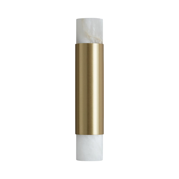 Roma LED Wall Light in Satin Brass (11-Inch).