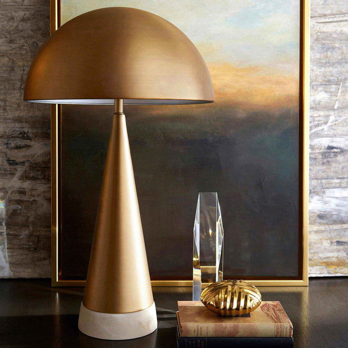 Acropolis Table Lamp in living room.