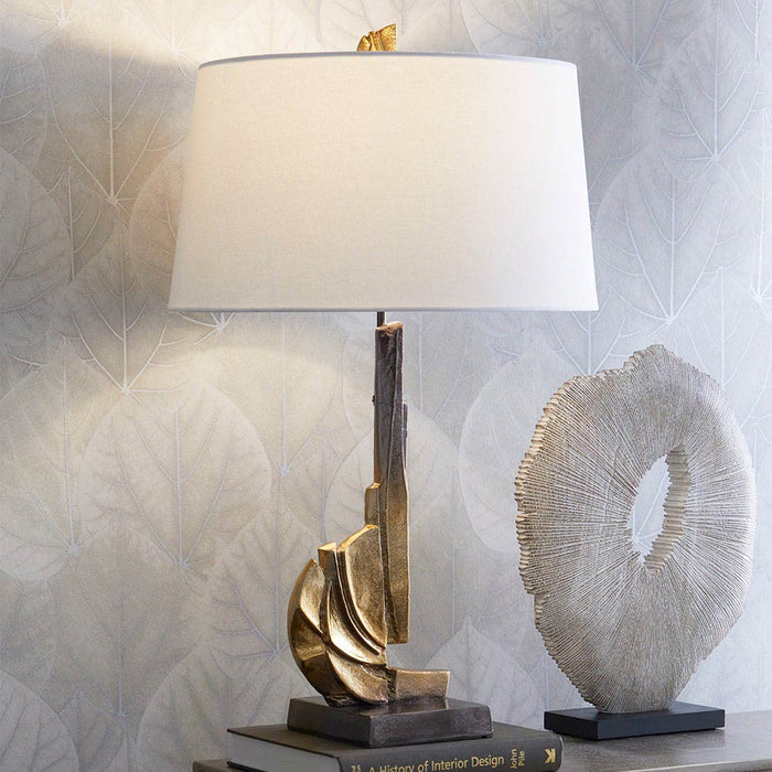 Crescendo Table Lamp in living room.