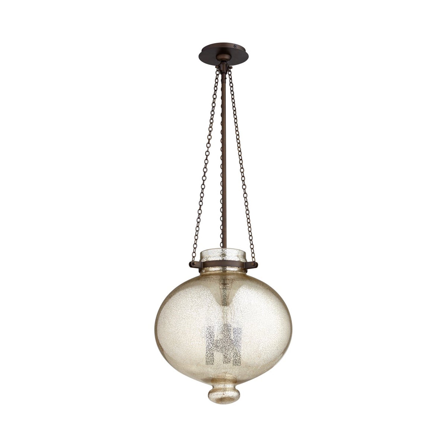 Cydney Pendant Light in Oiled Bronze.