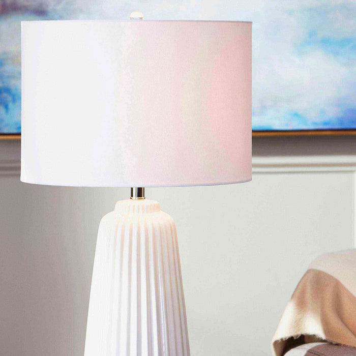 Delphine Table Lamp in living room.