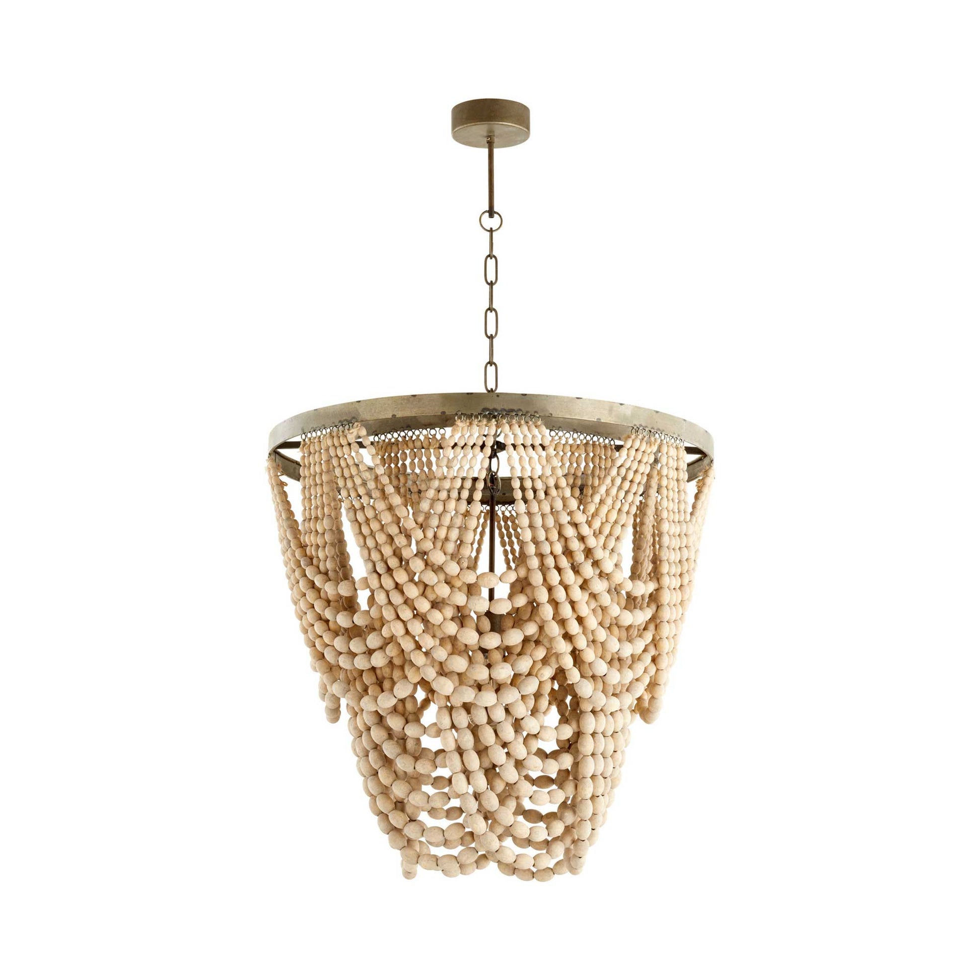 Hammock Pendant Light in Large/Cream.