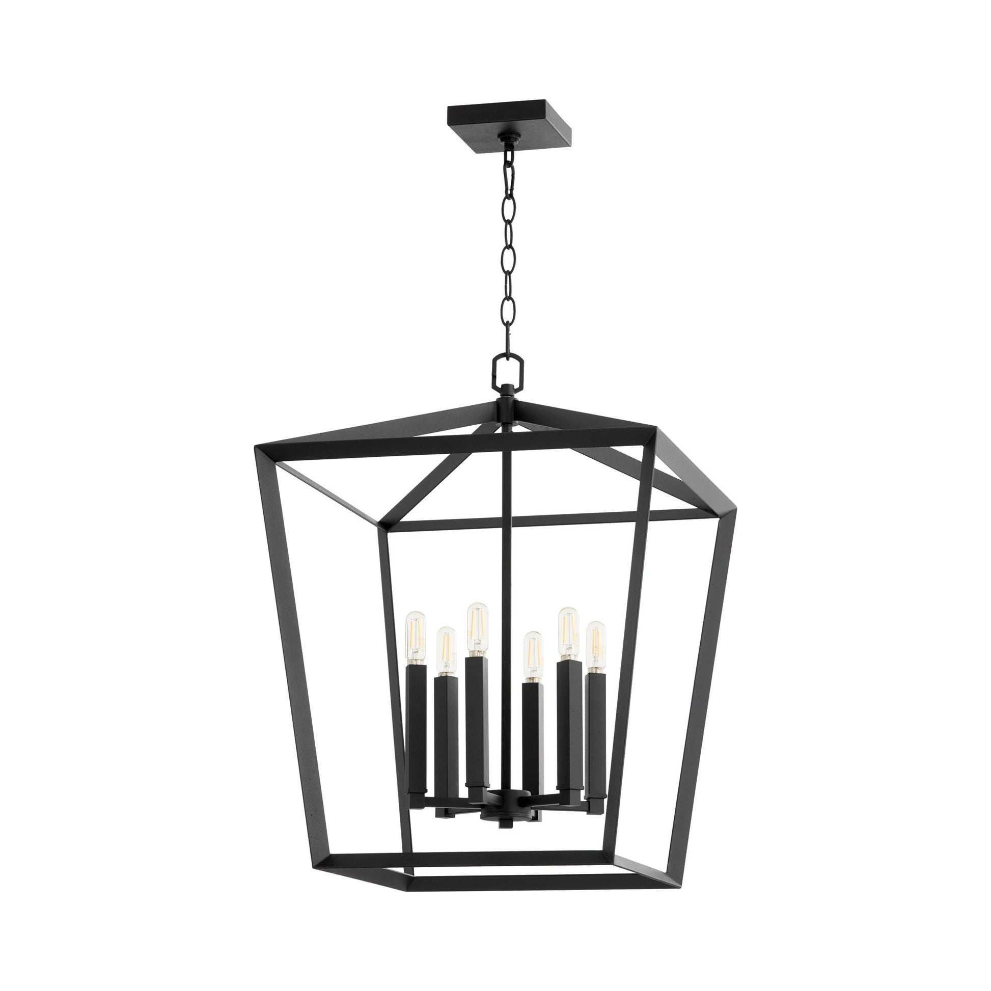 Hyperion Chandelier in 6-Light/Noir.